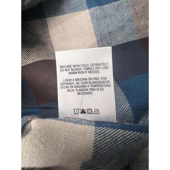 New Sears Outdoor Life Campside Flannel Shirt Size Large NWT Buffalo Plaid Check - Picture 11 of 11